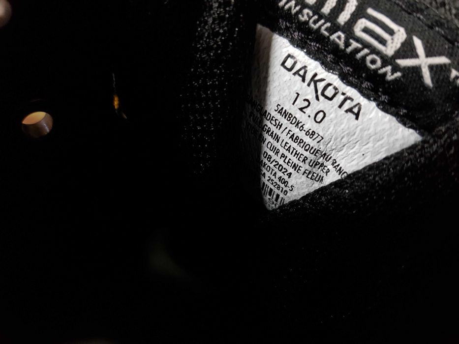 Buty robocze DAKOTA rozm 45 wkł 30,5 cm