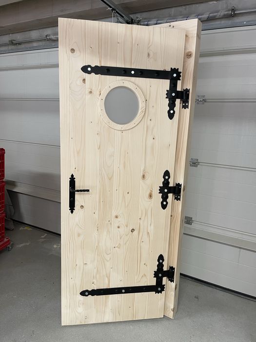 Drzwi do piwniczki na wymiar 5cm , Łukowe ziemianek pom.gospodarcze