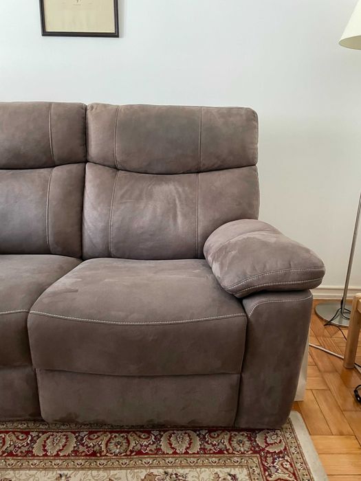 Sofá 2 Lugares com função reclinável