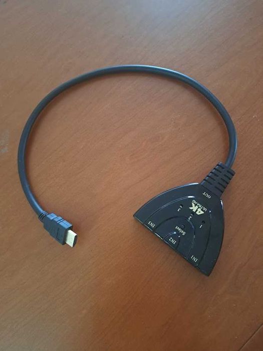 Switch HDMI de 3 Portas