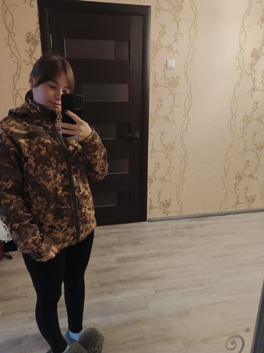 Тактична куртка Softshell піксель, XS