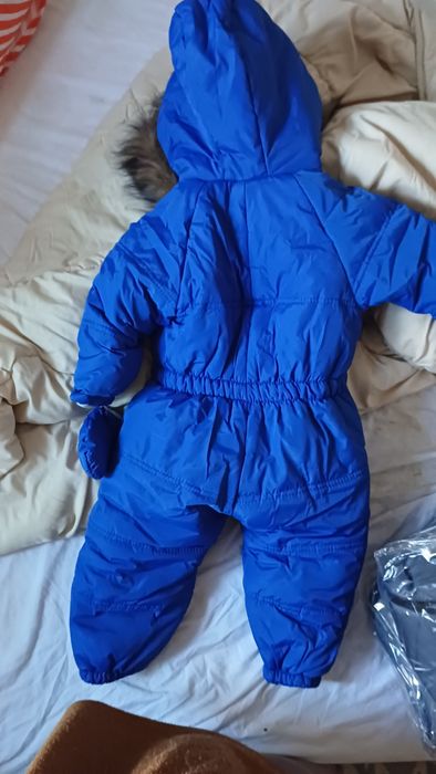 Зимовий комбінезон для дитини, синий
