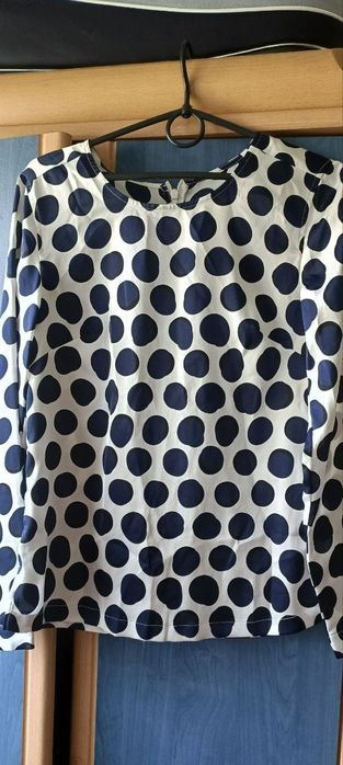 Блузка в горошок