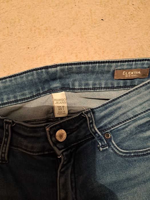 Spodnie jeansy Mango S-ki