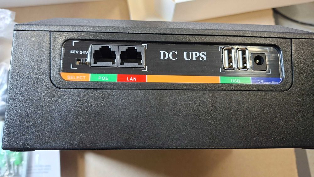 ДБЖ UPS бесперебойник для роутера TTN DCP-100W 60000mAh. 19в. 5а.