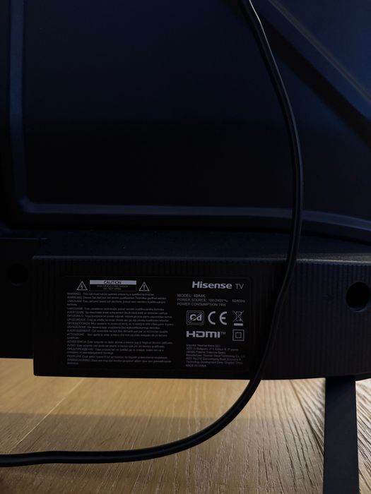 Smart TV Hisense 40" (101cm) Modelo 40A4K