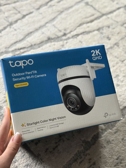 TP-Link Tapo C520WS Outdoor Pan/Tilt Security Wi-Fi Camera