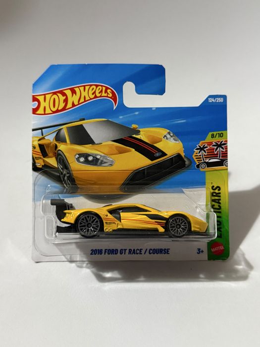 Miniatura Hot Wheels 2016 Ford GT Race/ Course TH