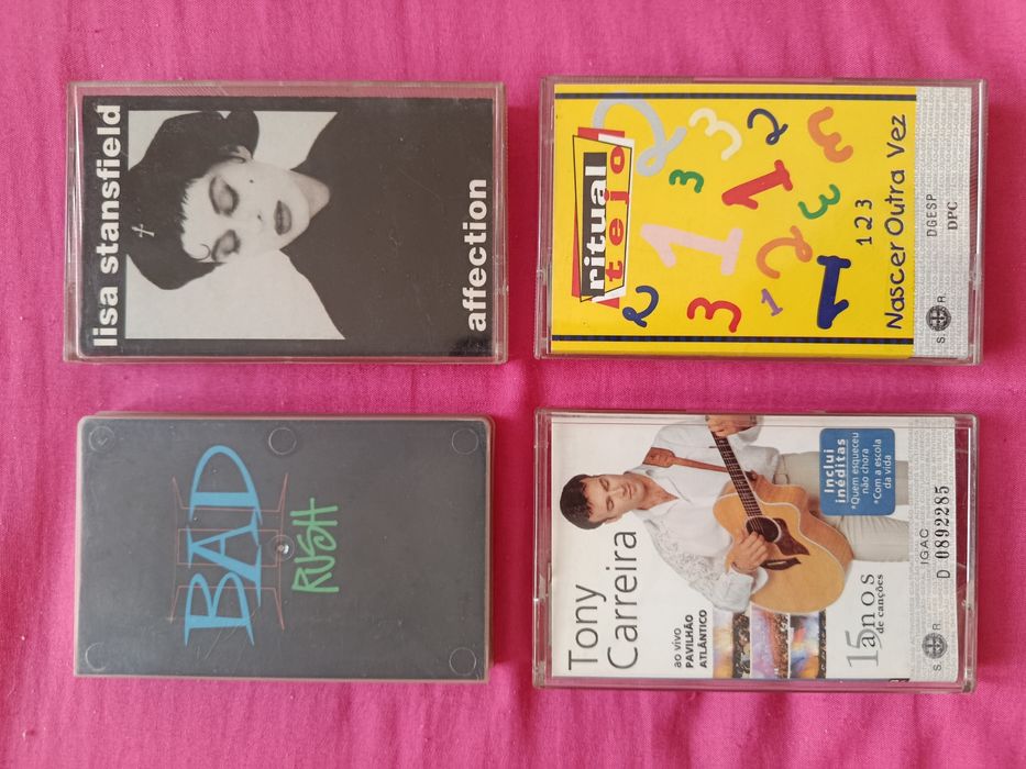 13 CASSETES Áudio ( música )