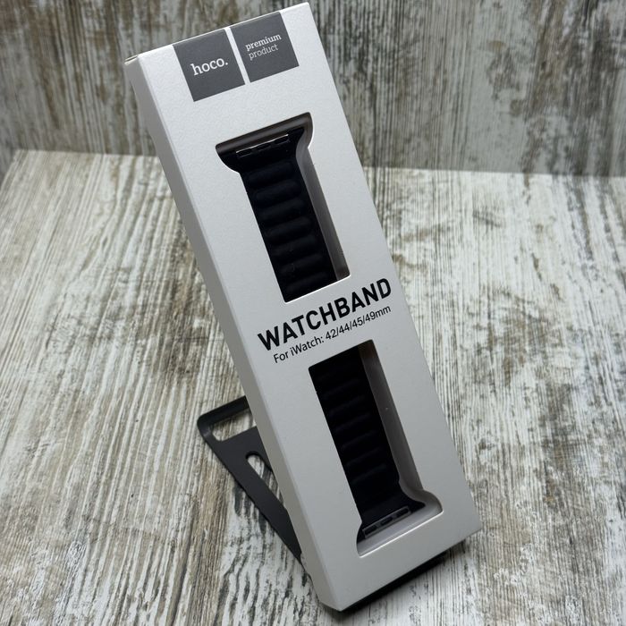 Ремешок кожаный на магните Apple Watch Ultra/ 46/ 45/ 44 мм. Ремінець