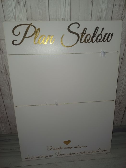 Tablica plan stołów