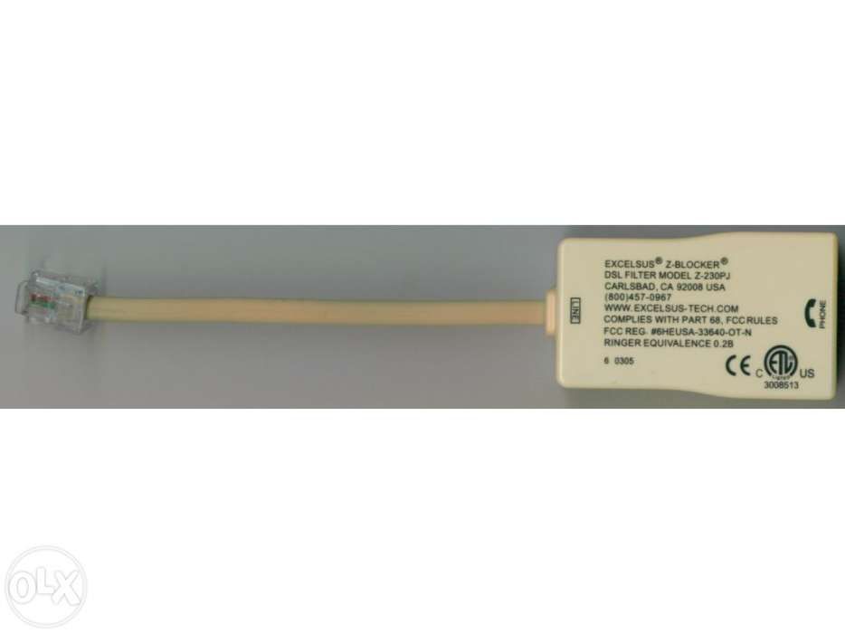 ADSL Line Filter for Telephone (Sapo, Clix, Interacesso, etc.)64740036462977120