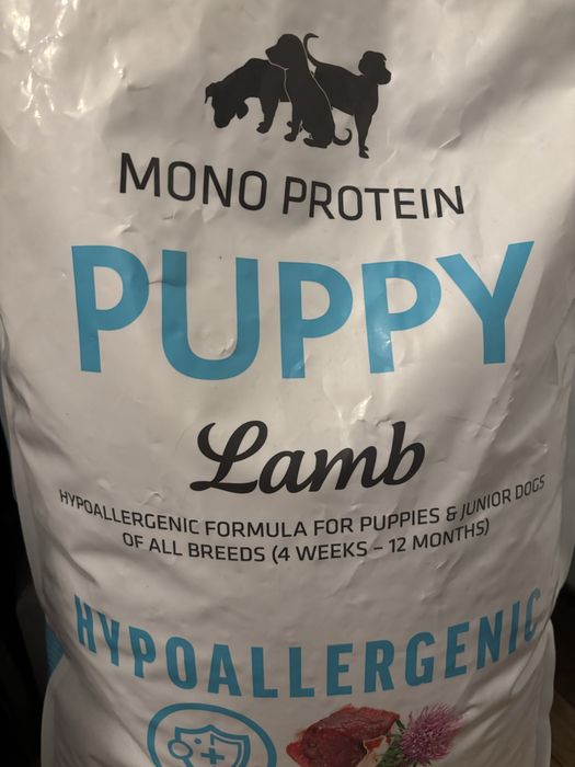 корм Mono protein pupppy lamb