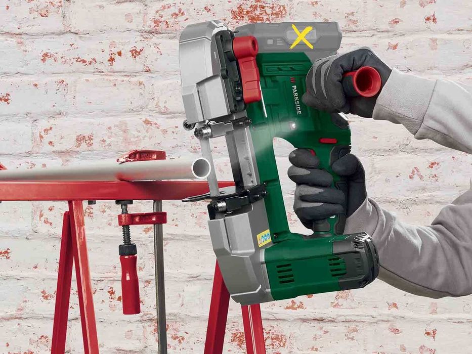 Serra de fita Parkside 20v