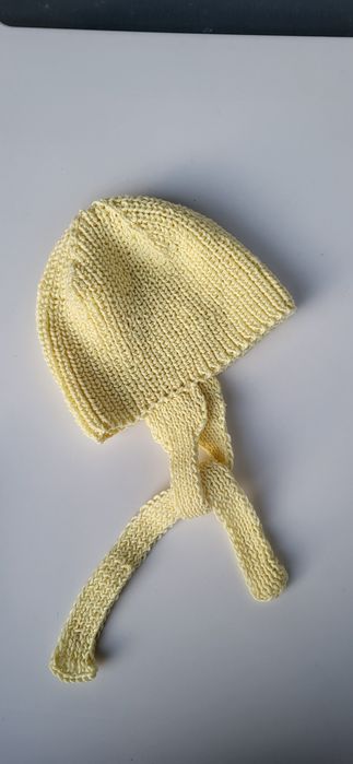Czapeczka bonetka 2-6 miesięcy bawełna