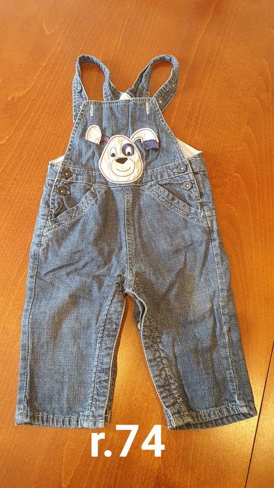 Ogrodniczki r.74 spodenk