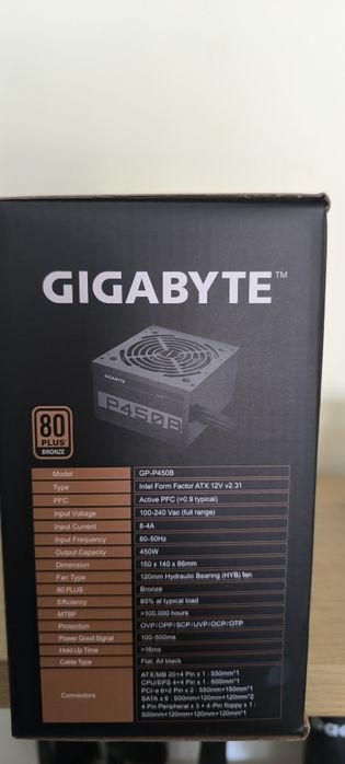 Gigabyte P450 ATX Power Supply64284464168577122
