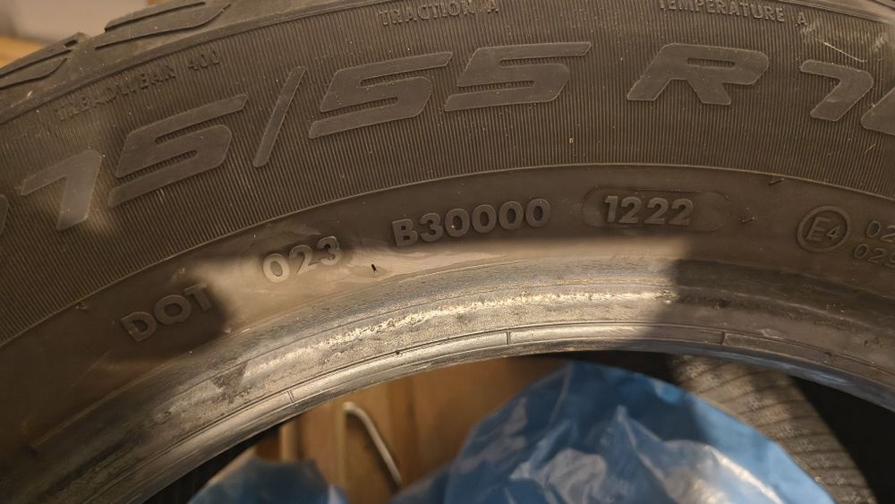 Opona jak nowa Apollo wielosezonowe 215/55/16r bdb
