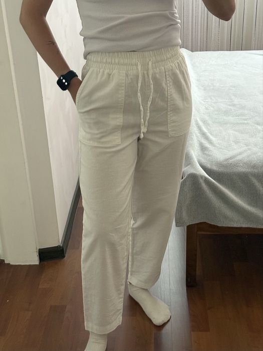 Молочні літні штани LC Waikiki, розмір 34