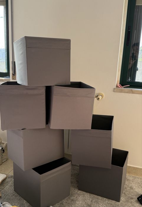 Caixas de arrumação IKEA DRÖNA – 7 unidades