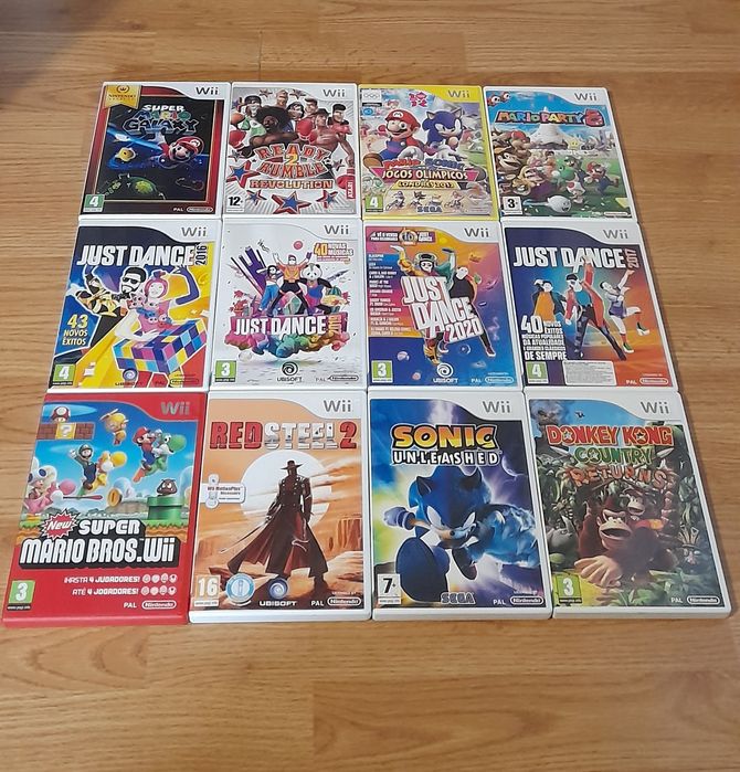 Jogos Wii/Wii U (Originais Nintendo)