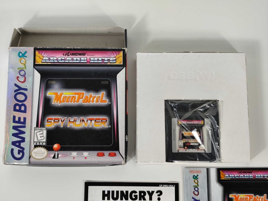 Moon Patrol + Spy Hunter GBC Midway Arcade Hits