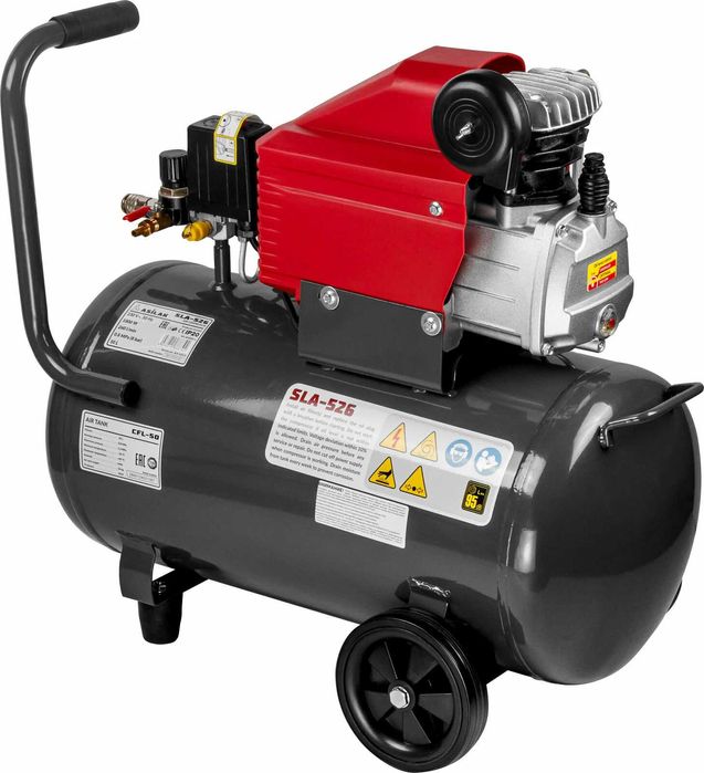 Компресор повітряний ASILAK SLA-526 50л 2.5кВт 8атм 240л\хв компрессор