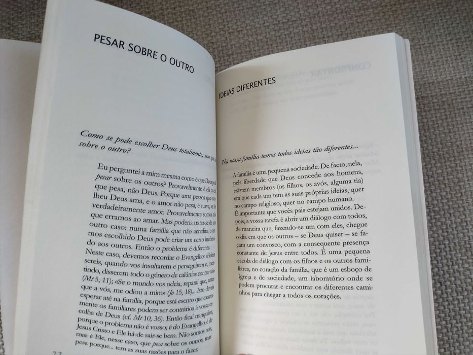Onde nasce a vida: diálogos sobre a família (Chiara Lubich)