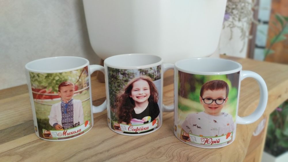 Фото та друк на чашках кружках горнятко