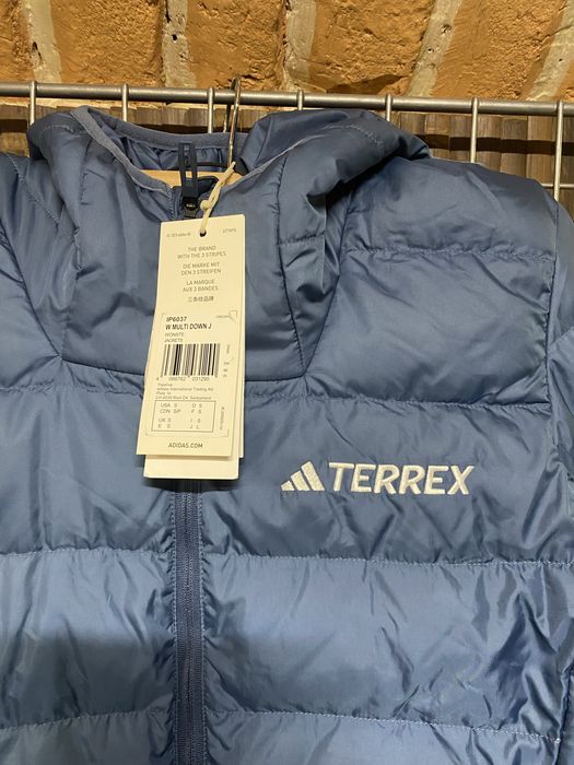 Жіноча куртка Adidas Terrex оригінал мікропуховик качиний пух нова