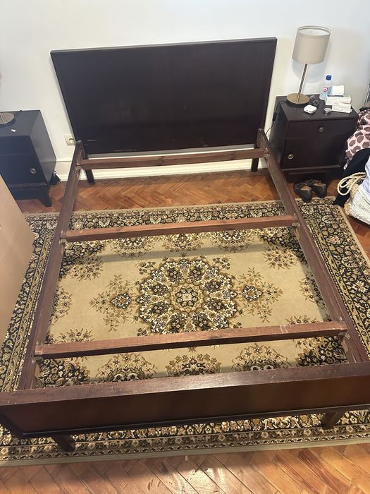 Cama casal 195x 135 (colchao 185x135)
