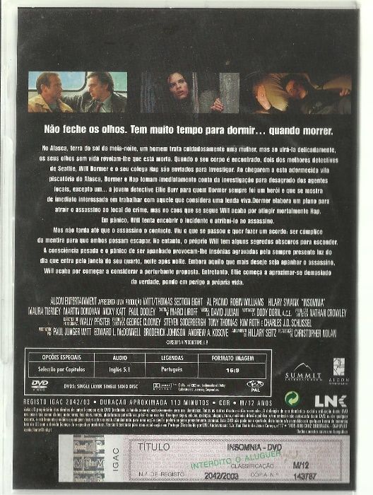 DVD originais - 3 filmes