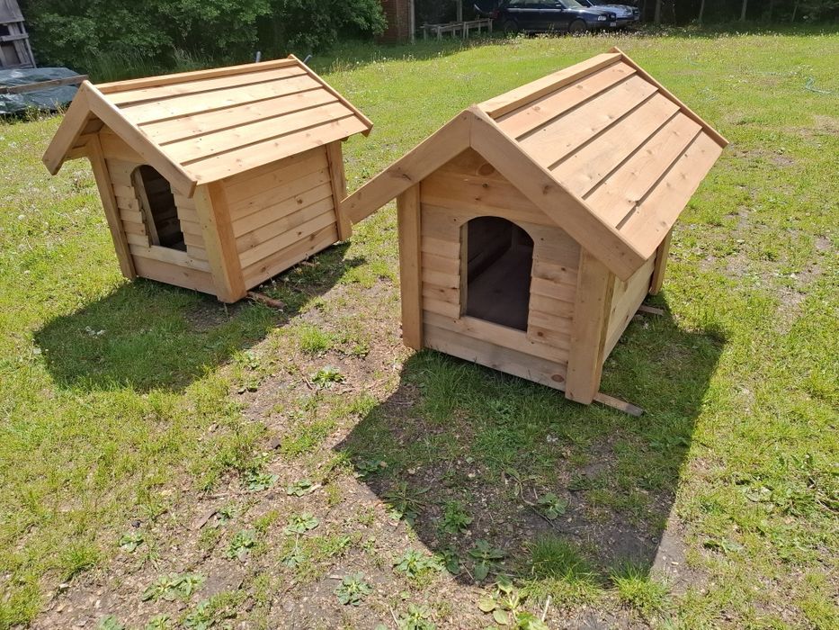 Buda dla psa ocieplana