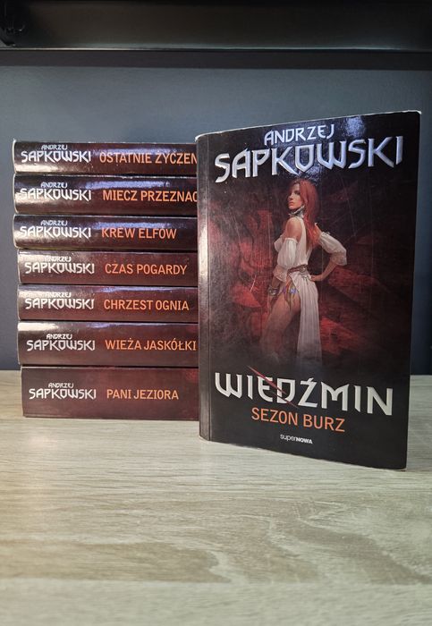Wiedźmin 1-8 Czerwona Sezon Burz Andrzej Sapkowski