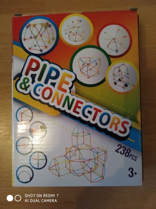 Słomkowe układanki 238szt. 3+