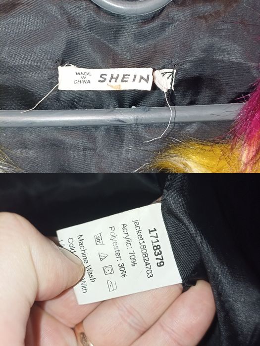 Жилетка яркая Shein без дефектов размер 48