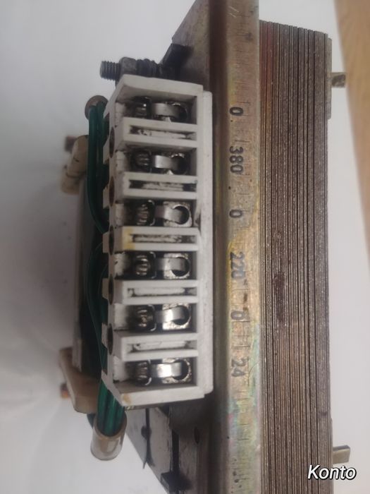 Transformator 100VA, U1-380, 220V, U2-24V