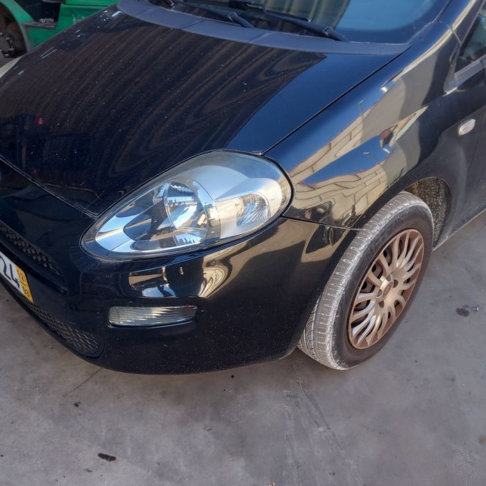 Frente completa sem airbags fiat grande punto
