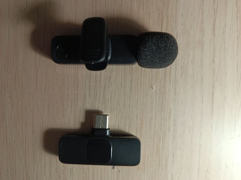 Microfone de lapela wireless