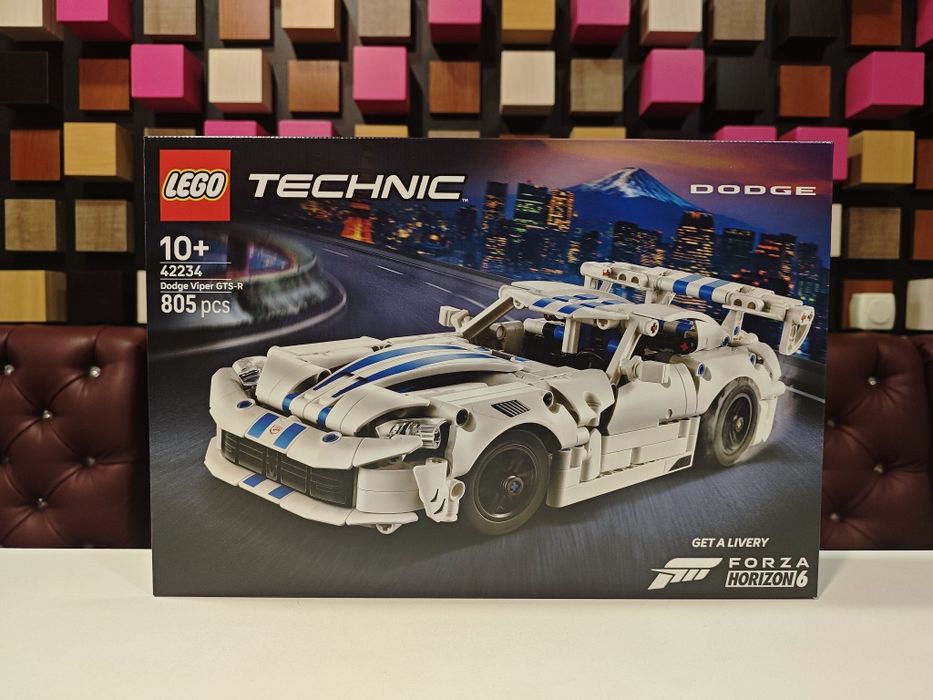 Конструктор LEGO® Technic 42234 Спортивний автомобіль Dodge Viper GTS-R (Dodge