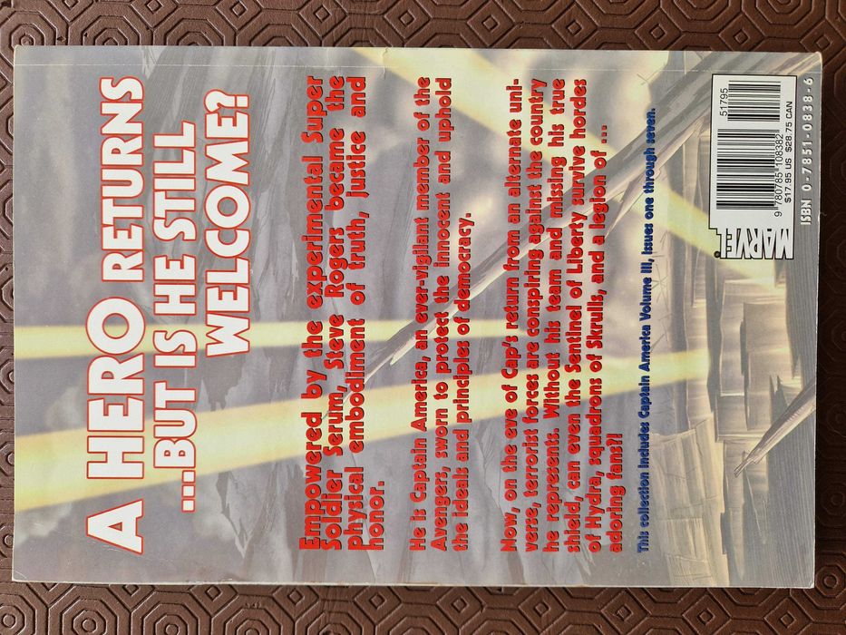 Captain America - 3 Livros