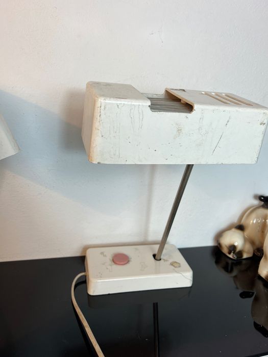 Niemieckie lampy biurkowe retro prl