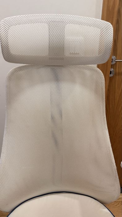 Cadeira de escritório/gaming reclinável branca IKEA