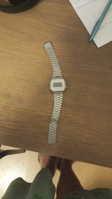 Relógio Casio modelo A168We módulo 3298