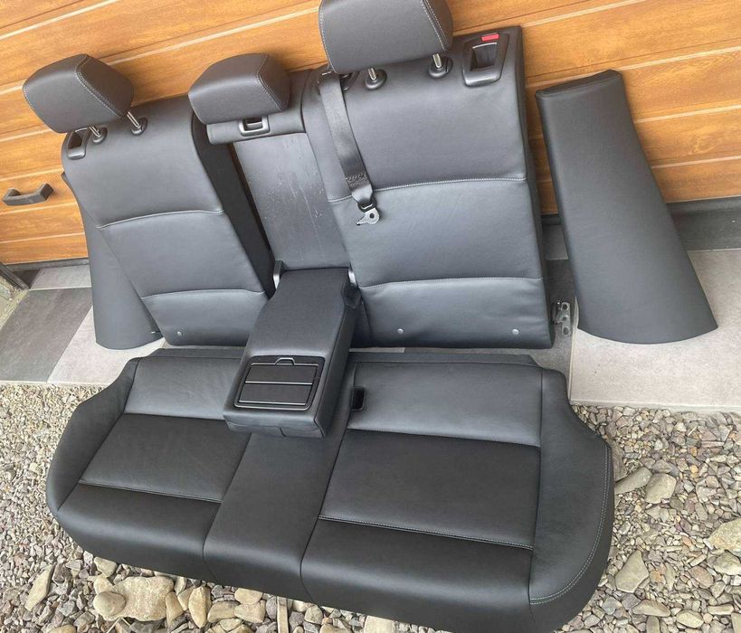 задні сидіння BMW X3 F25 usa чорна шкіра