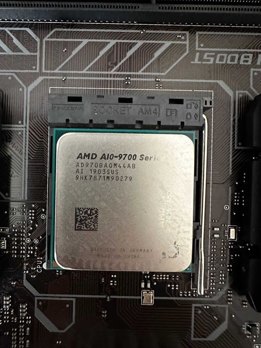 Комплект MSI A320M PRO-E sAM4 + AMD A10-9700 3.5GHz 4/4 ядра