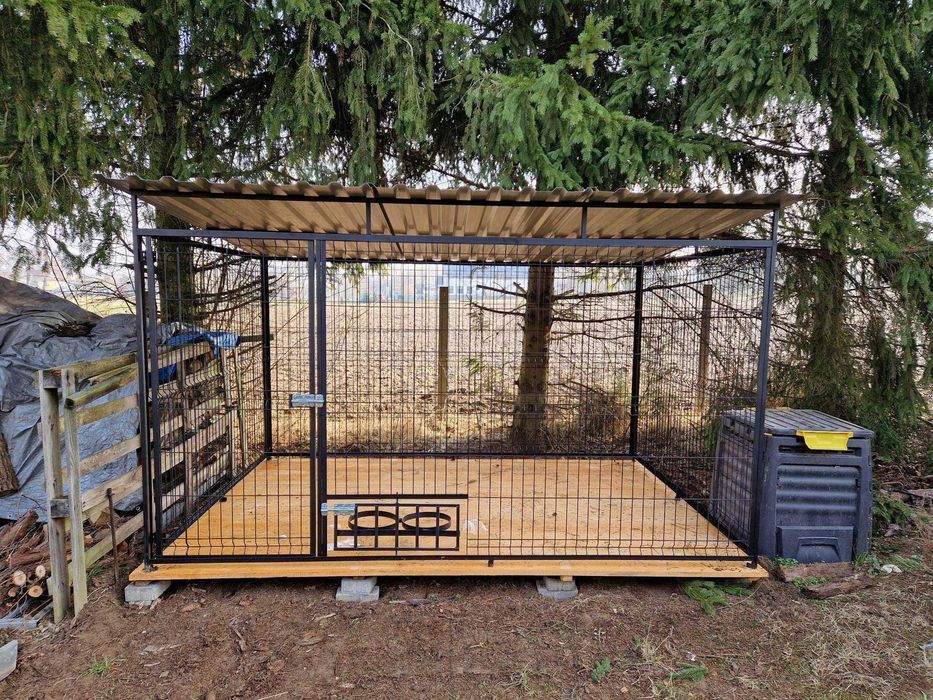 Kojce klatki boxy zagroda dla psa 3x2m