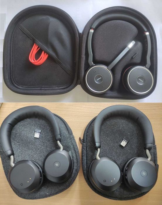 Навушники з мікрофоном гарнітура Jabra Evolve 75 та Jabra Evolve2 75
