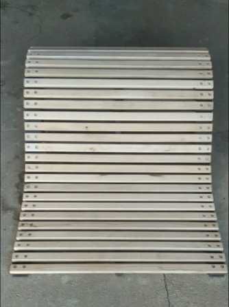 Listewka drewniana taśma rolnicza podajnik stół przebierczy