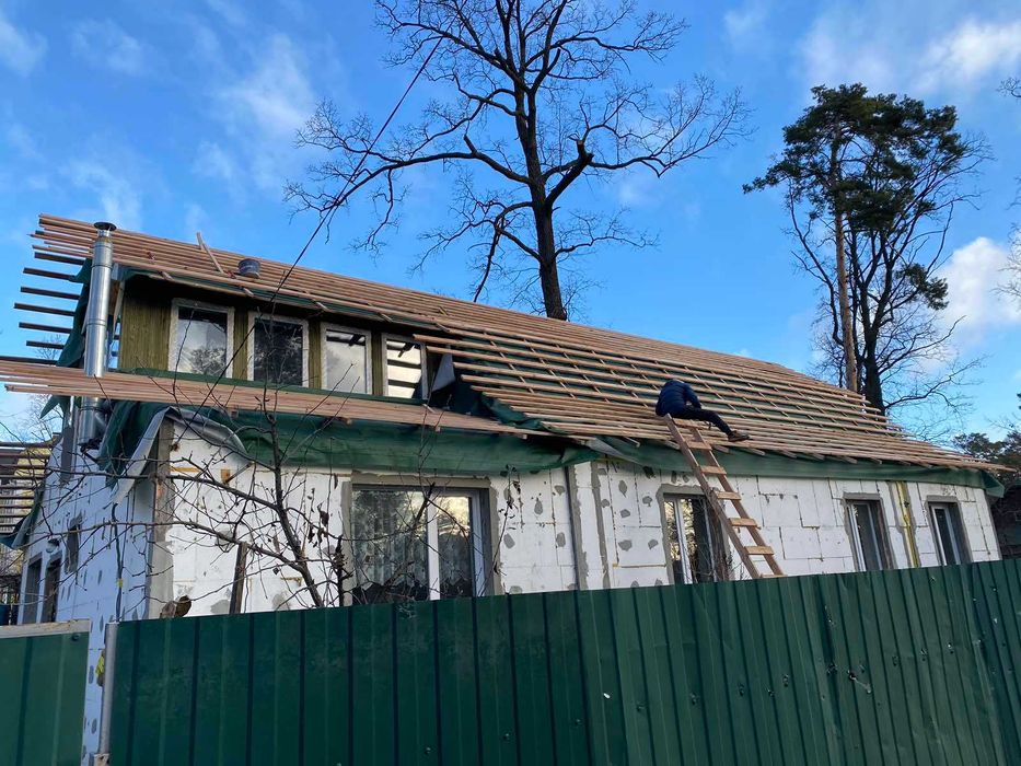 Фасад, Покрівля, Ремонт, Нове будівництво